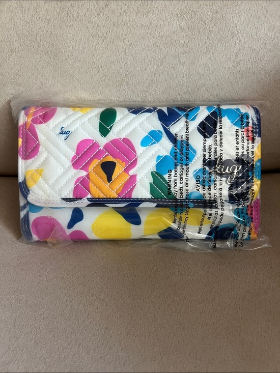 lug Handbags - NWT Lug Stroll RFID Wristlet Wallet in Wildflower Brights 🩷💙💛🩵💚🧡❤️